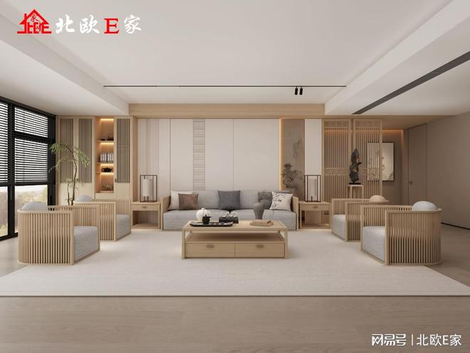 家具搭配方案品味生活的静谧时光CQ9电子中国网站北欧E家实木(图5)